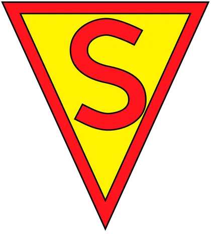 The 1939 version of the Superman chest shield